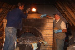 Ausbesserungsarbeiten am Steinbackofen 2008